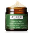Antipodes Avocado Pear - tápláló éjszakai krém - 60 ml
