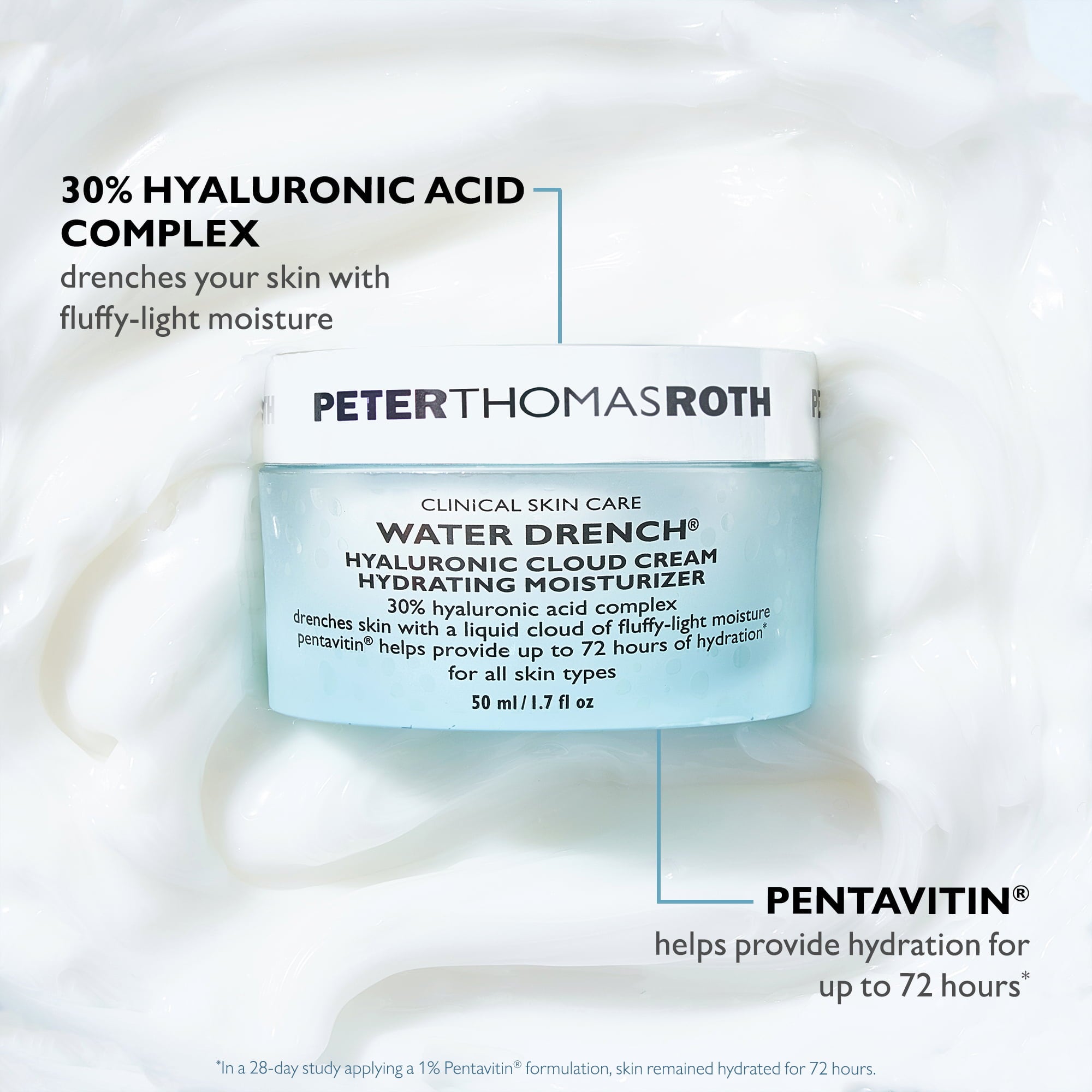 Water Drench™ Hyaluronic Cloud Cream Hydrating Moisturizer - 48 ml