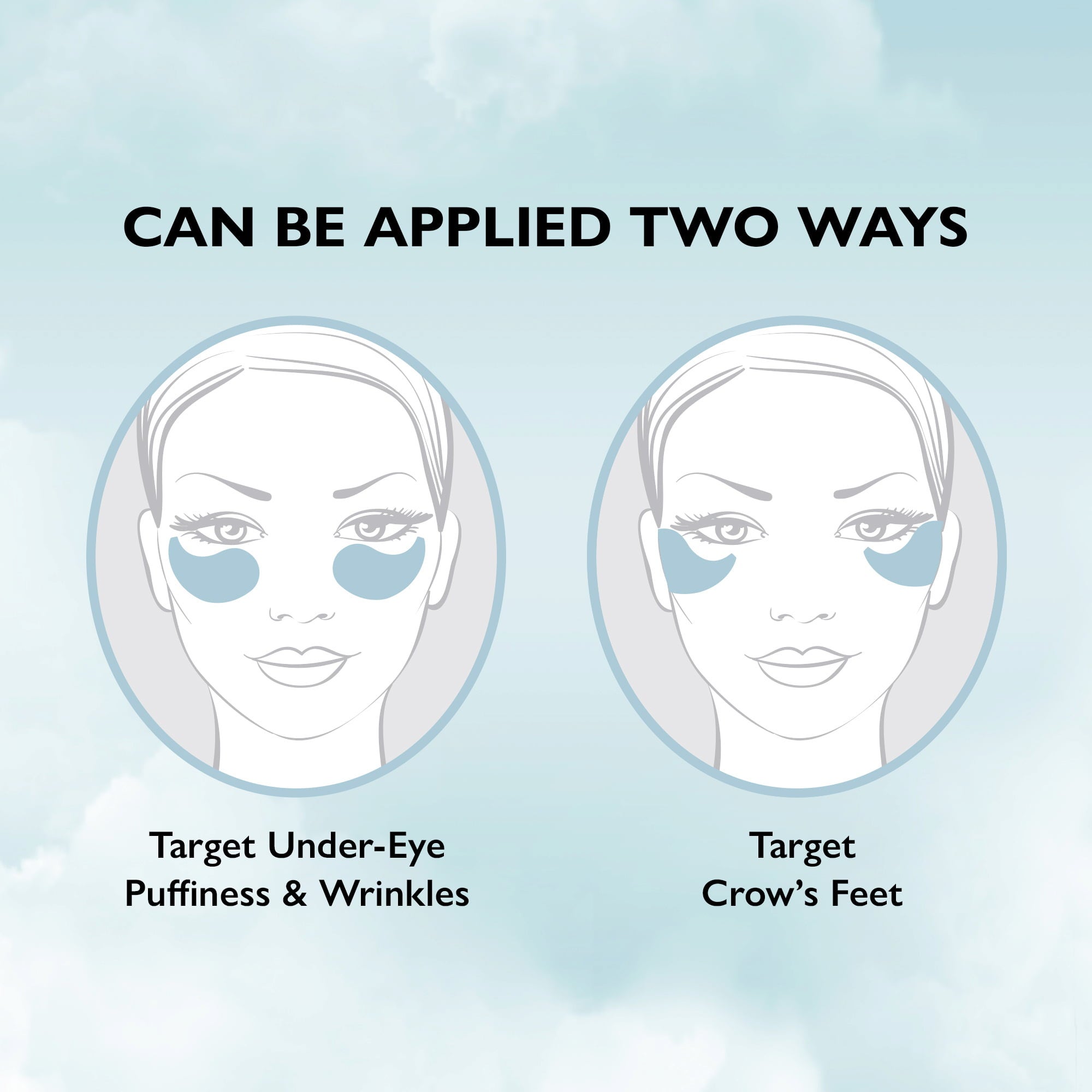 Water Drench™ Hyaluronic Cloud Hydra-Gel Eye Patches 30 pads - 30 Pcs