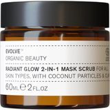 Evolve Organic Beauty Radiant Glow Two-in-One Mask