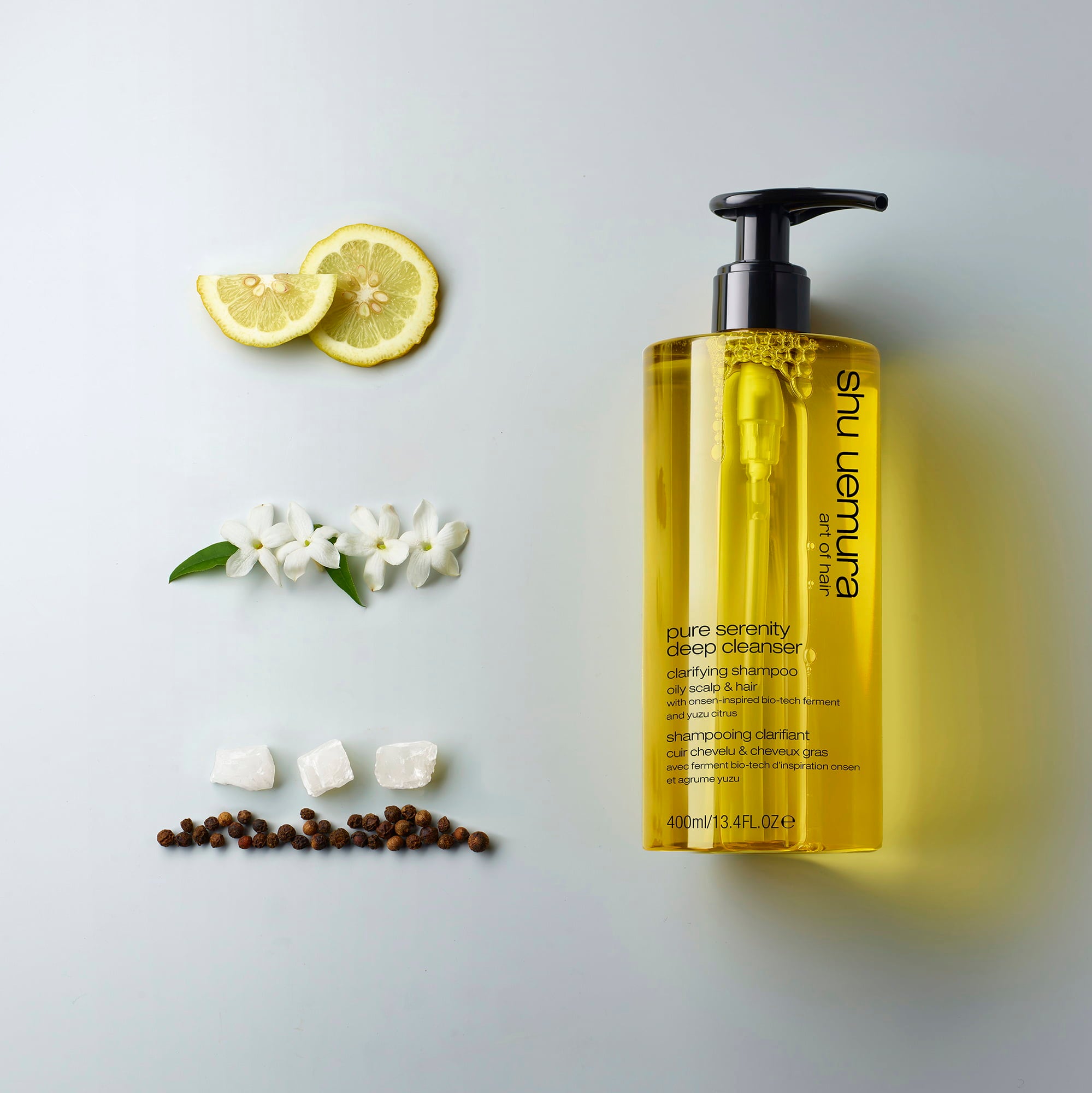 Shu Uemura Shampoing Deep Cleanser Pure Serenity - 400 ml