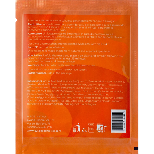 Masque Exfoliant & Éclaircissant en Tissu N°3 - 15 ml