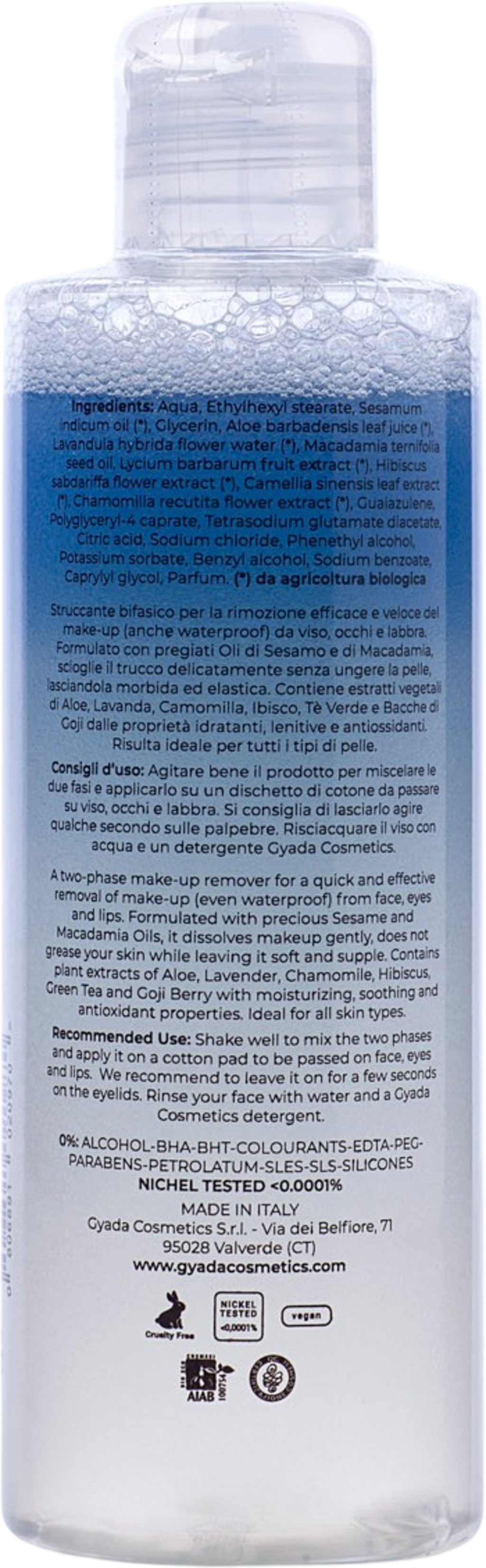 GYADA RENAISSANCE 2-Phasen Make-up Entferner - 200 ml
