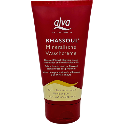 Alva Naturkosmetik Rhassoul Basic Mineral Wash Cream - 150 ml
