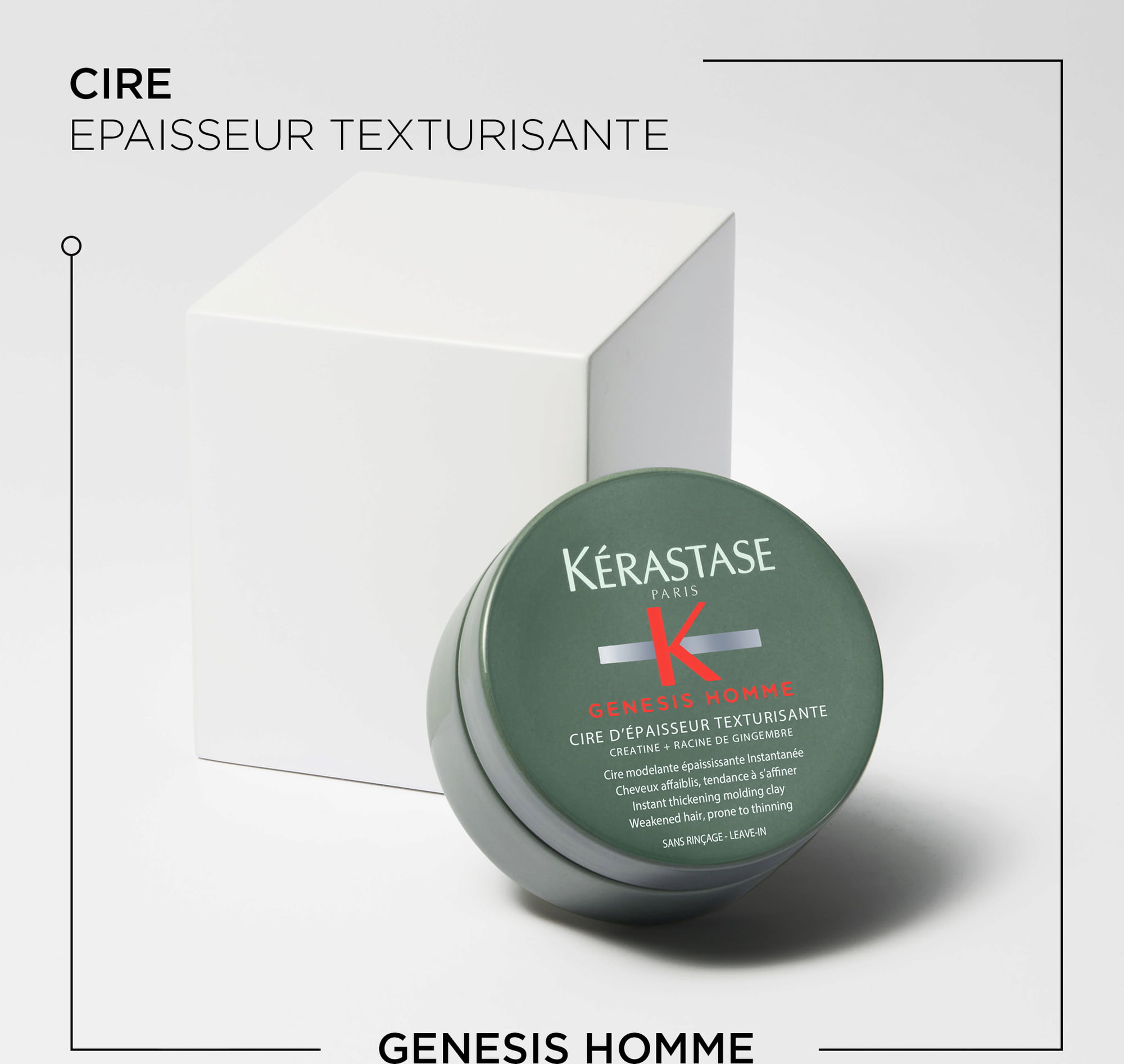 Genesis Homme Cire D´Épaisseur Texturisante