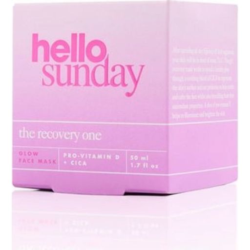 Hello Sunday the recovery one Glow face mask