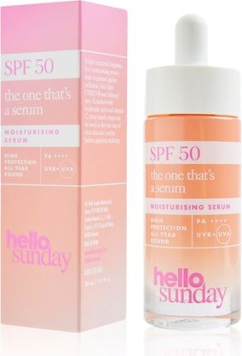 the one that´s a serum Moisturising serum SPF50 PA++++ - 30 ml