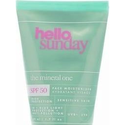 the mineral one Mineral face moisturiser SPF50