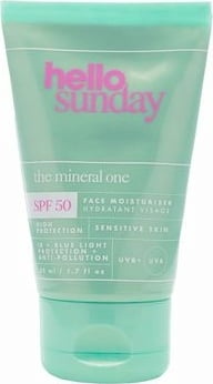 the mineral one Mineral face moisturiser SPF50