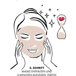 Clean Beauty Concept Seiden-Tuchmasken Gesicht - 20 Stk