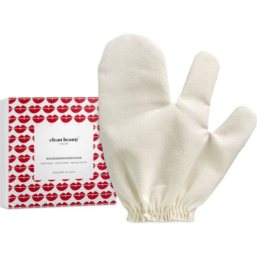 Clean Beauty Concept Garshan Silk Body Gloves - 2 Pcs