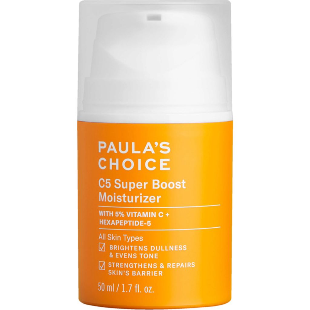 Paula's Choice C5 Super Boost Moisturizer with 5% Vitamin C & Squalane,  Daily Face Lotion for Discoloration, Uneven Tone, Fine Lines & Acne-Prone