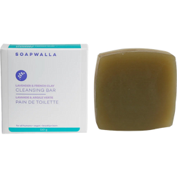 Soapwalla Lavender & French Clay Soap Bar - 110 g