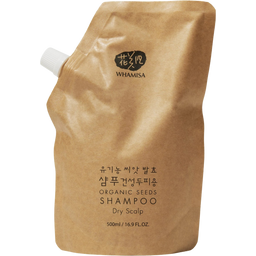 Whamisa Organic Seeds Shampoo for Dry Scalp - 500 ml Nachfüllbeutel