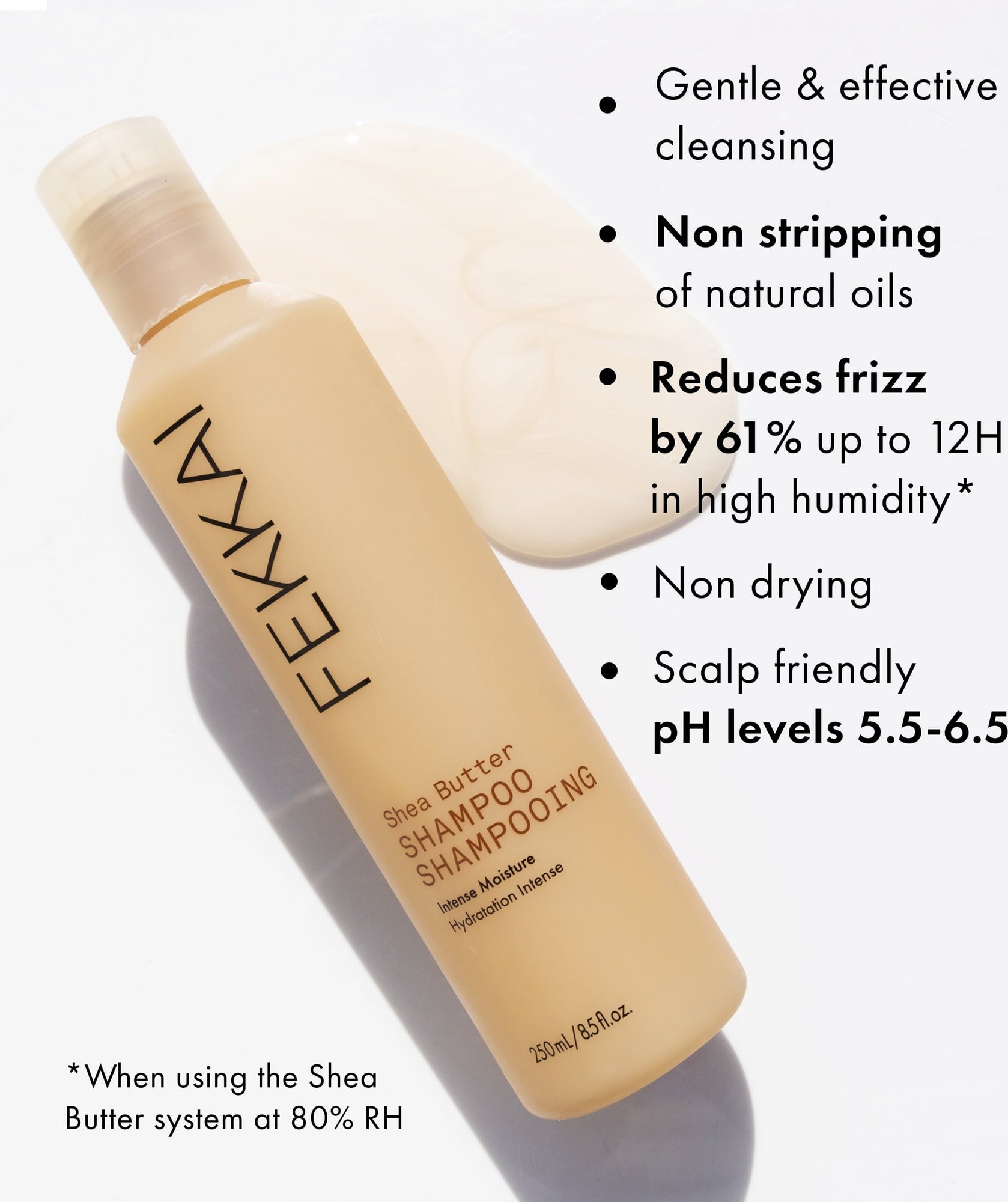 FEKKAI Shea Butter Shampoo - 250 ml