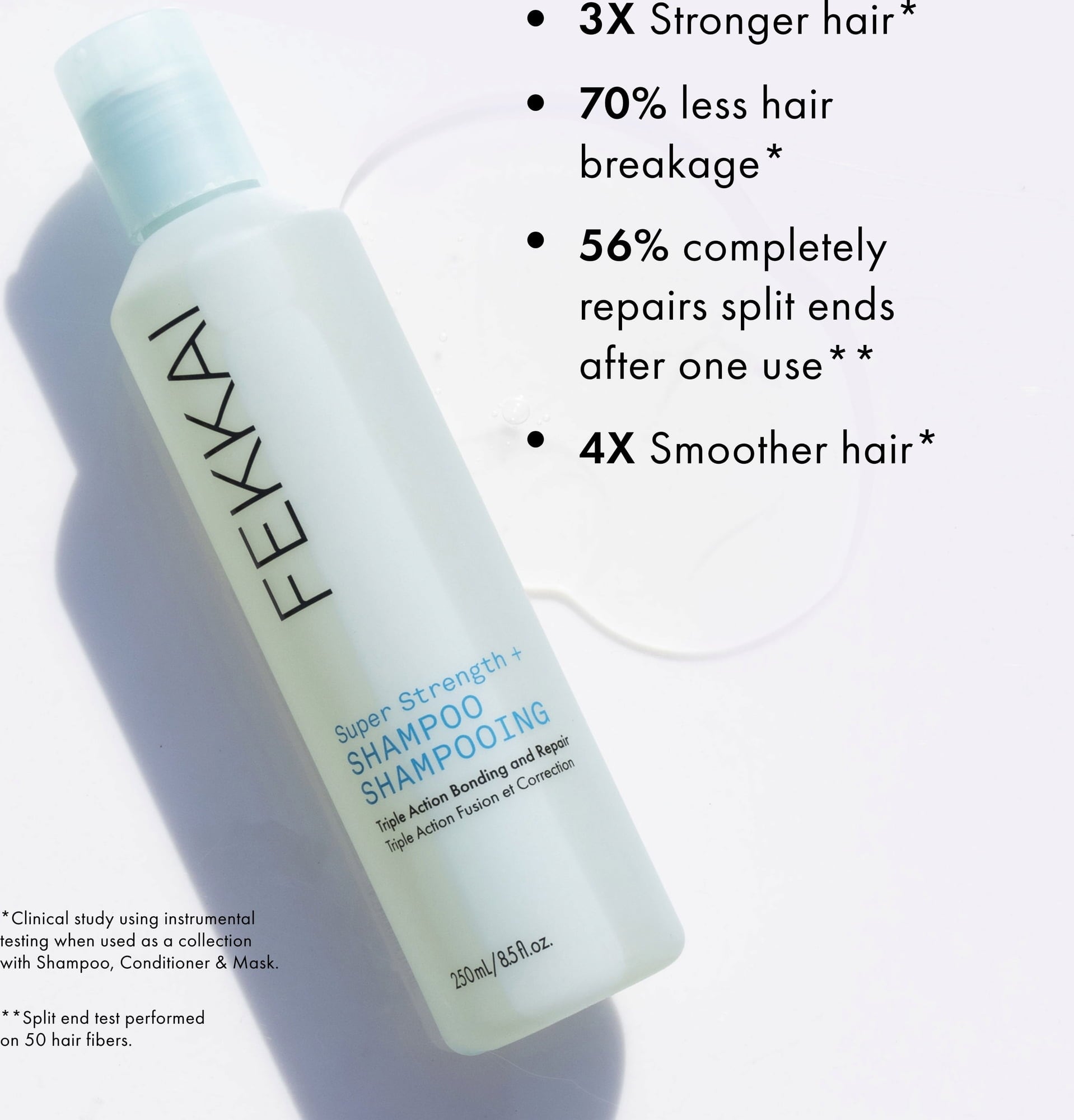 FEKKAI Super Strength+ Shampoo - 250 ml