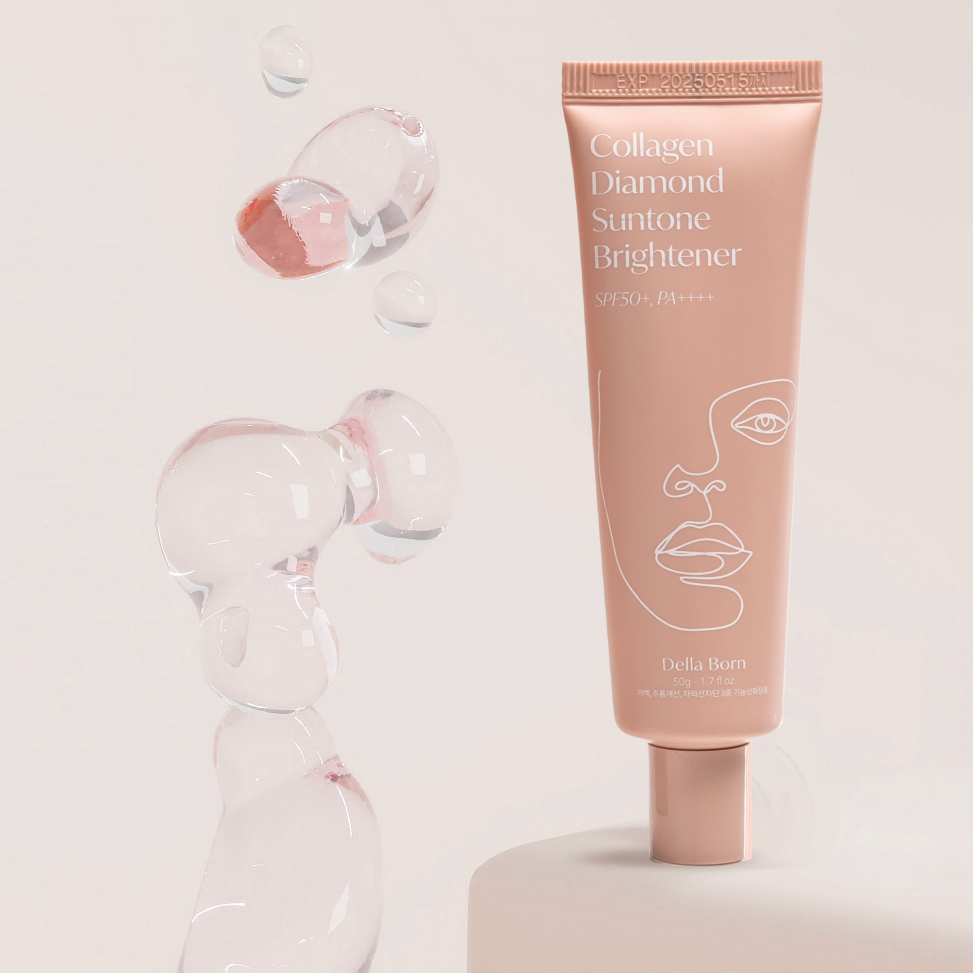 Collagen Diamond Suntone Brightener SPF 50+ PA++++ - 50 ml