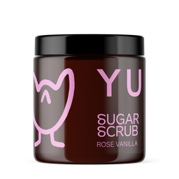 Yukies Sugar Scrub Rose Vanilla