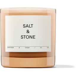 SALT & STONE Saffron & Cedar Scented Candle