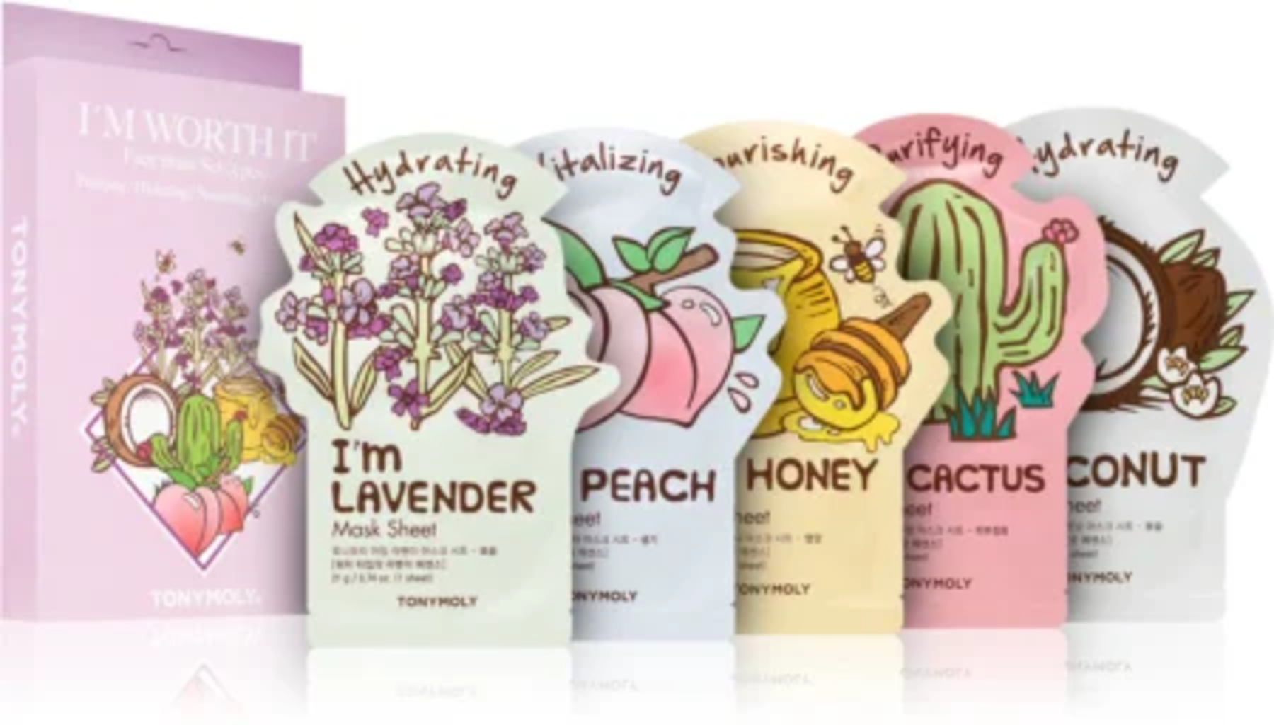 Tonymoly I´m Worth It Face Mask Set