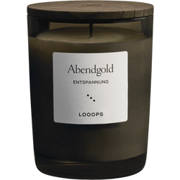 LOOOPS Kerzen Duftkerze Abendgold - 250 g
