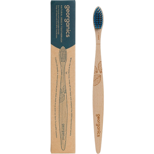 Georganics Beechwood Toothbrush Firm - 1 Stk