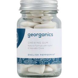 Georganics Natural Chewing Gum English Peppermint - 30 unidades