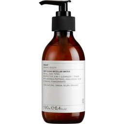 Evolve Organic Beauty 2-in-1 Liquid Crystal Micellic Cleanser - 190 ml