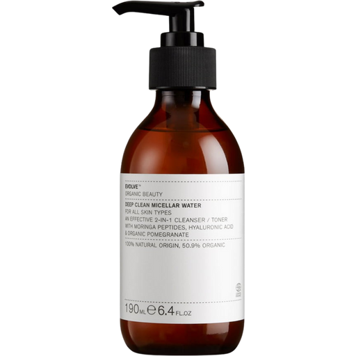 Evolve Organic Beauty 2in1 Liquid Crystal Micellic Cleanser - 190 ml