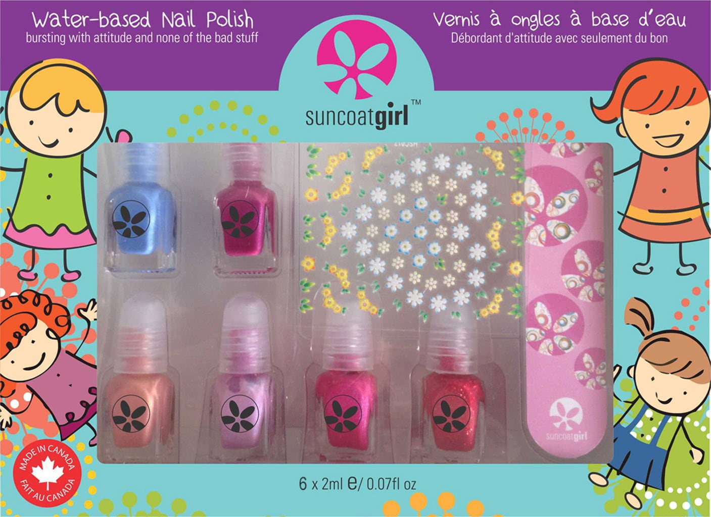 SuncoatGirl Mini Mani Natural Nail Kit - Mini Mani