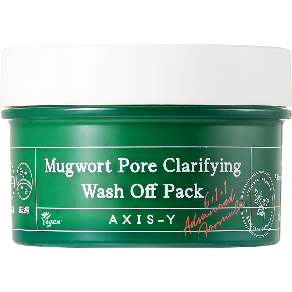 AXIS-Y Mugwort Pore Clarifying Wash Off Pack, 100 ml - Cosmeterie 