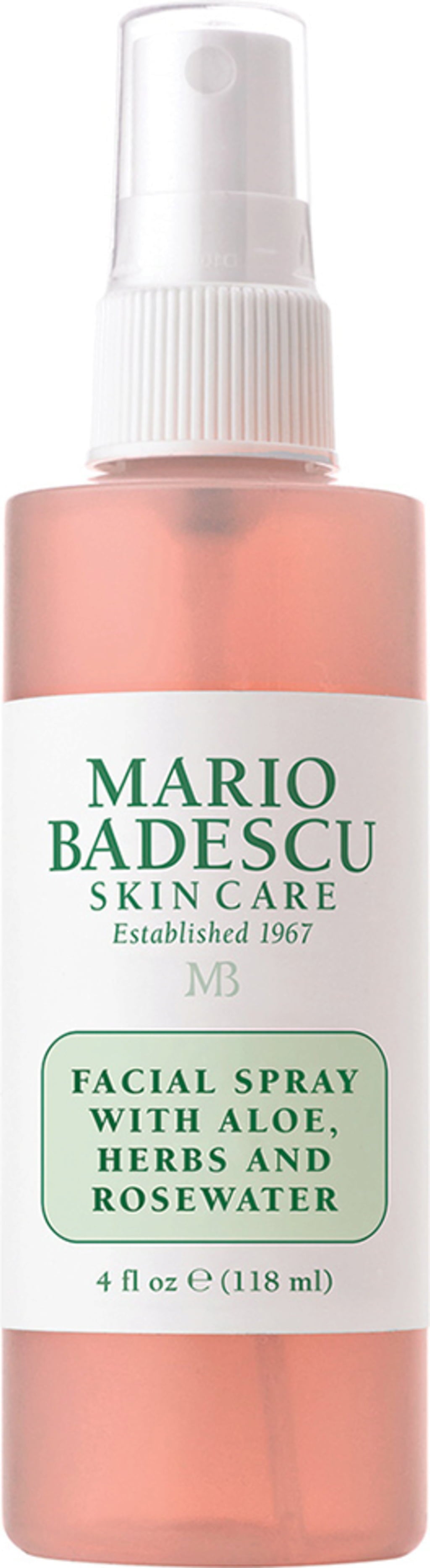 Facial Spray with Aloe, Herbs & Rosewater