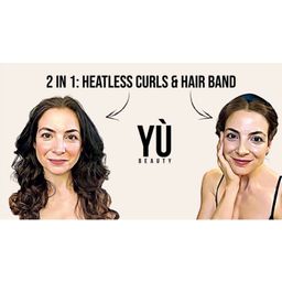 YÙ Beauty 2 in 1 Heatless Curls & Hair Band - 1 бр.