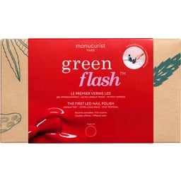 Manicurist Комплект за маникюр Green Flash - Poppy Red