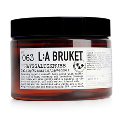 L:A BRUKET No. 63 Salt Scrub Sage/Rosemary/Lavender - 350 ml