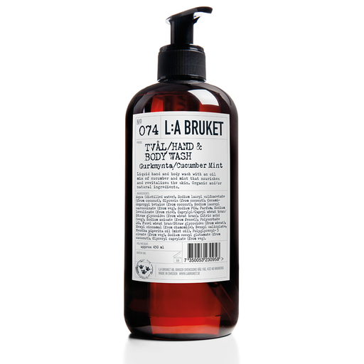 L:A BRUKET No. 74 Liquid Soap Cucumber/Mint - 450 ml