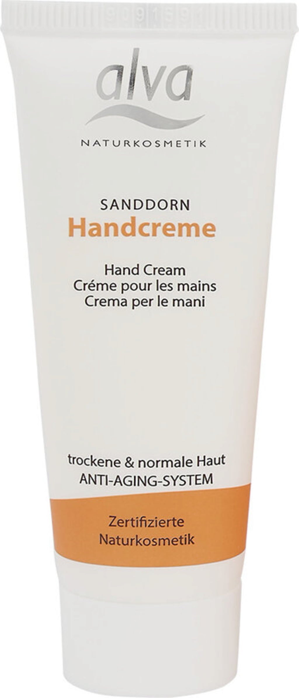 Alva Naturkosmetik Crème pour les Mains à l'Argousier