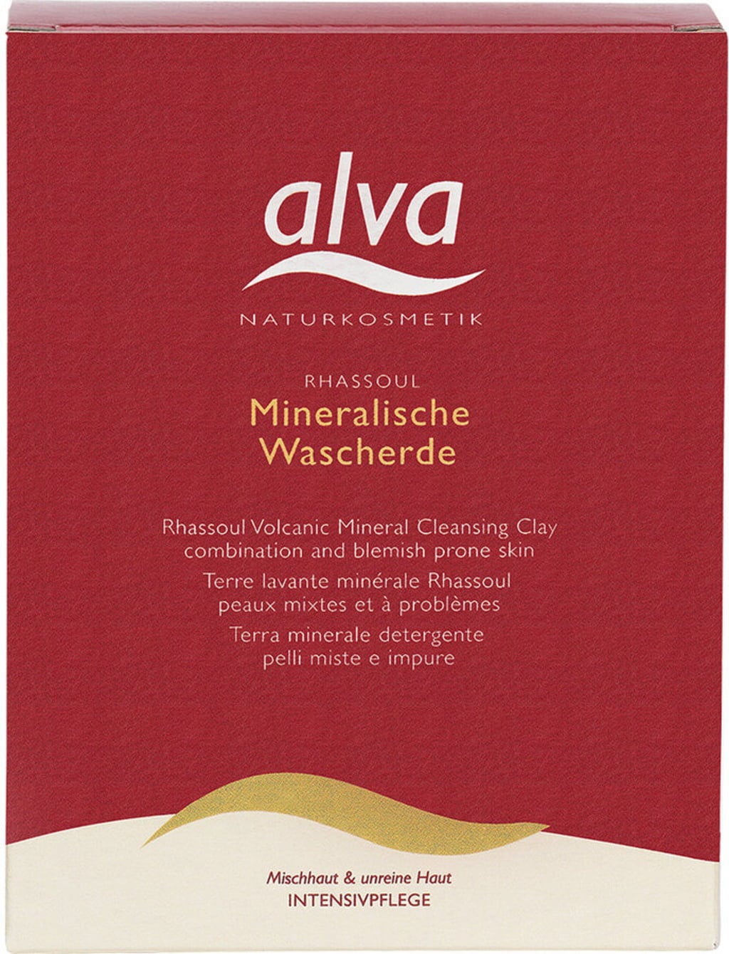 Alva Naturkosmetik Terre Lavante Minérale au Rhassoul - 200 g