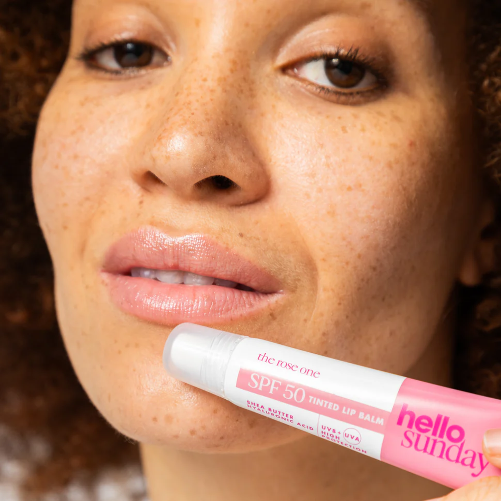 Hello Sunday Tinted Lip Balm SPF50 - The Rose One