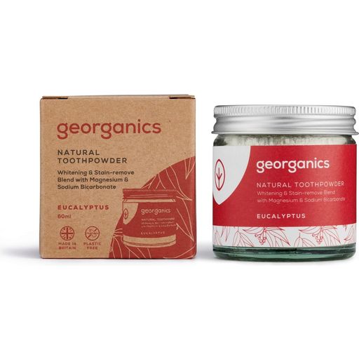 Georganics Natural Toothpowder Eucalyptus