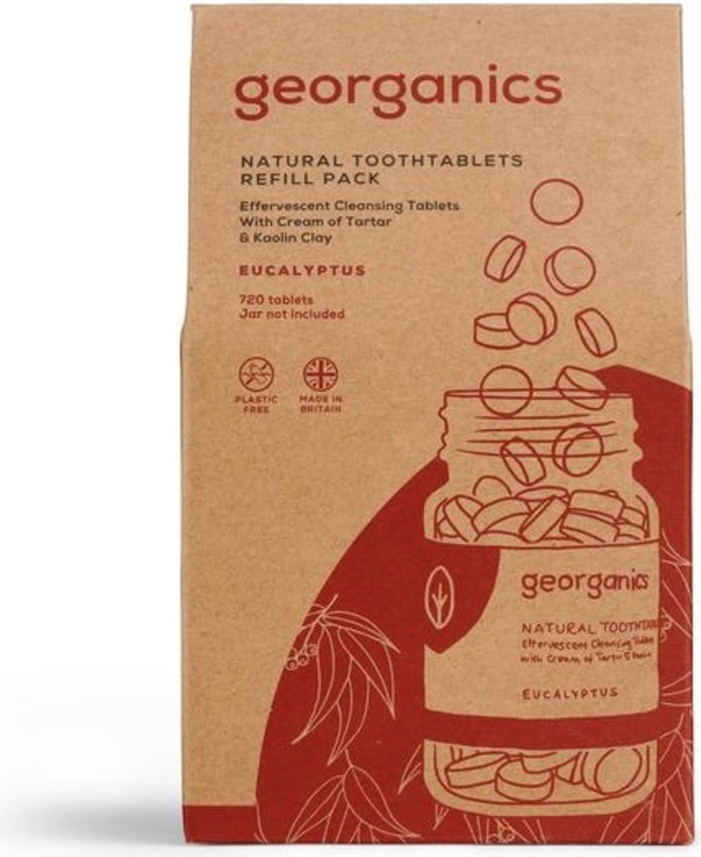 Georganics Toothpaste Tablets Refill