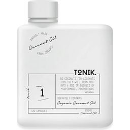 The Tonik Organic Coconut Oil Capsules - 120 k.