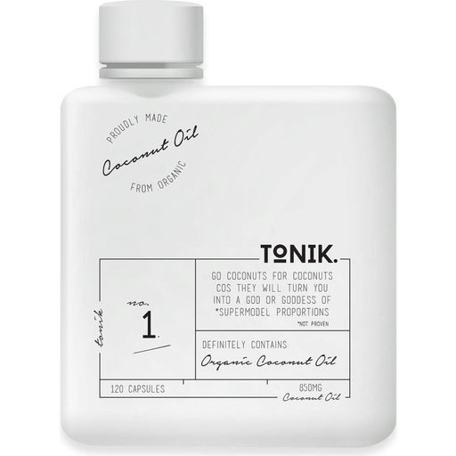 The Tonik Organic Coconut Oil Capsules - 120 pièces