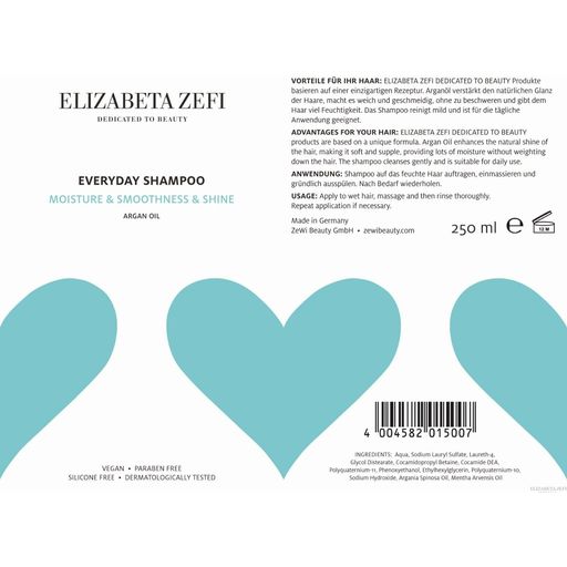 Elizabeta Zefi Everyday Shampoo - 250 мл