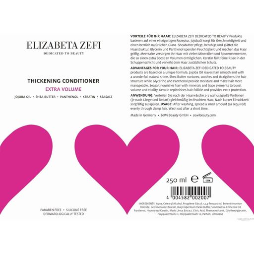 Elizabeta Zefi Thickening Conditioner - 250 ml