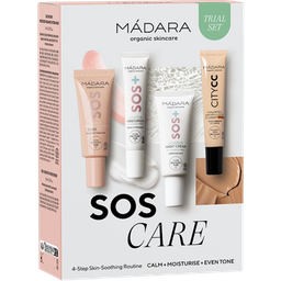 SOS CARE 4-Step Skin-Soothing Routine Set - zestaw na prezent - Medium