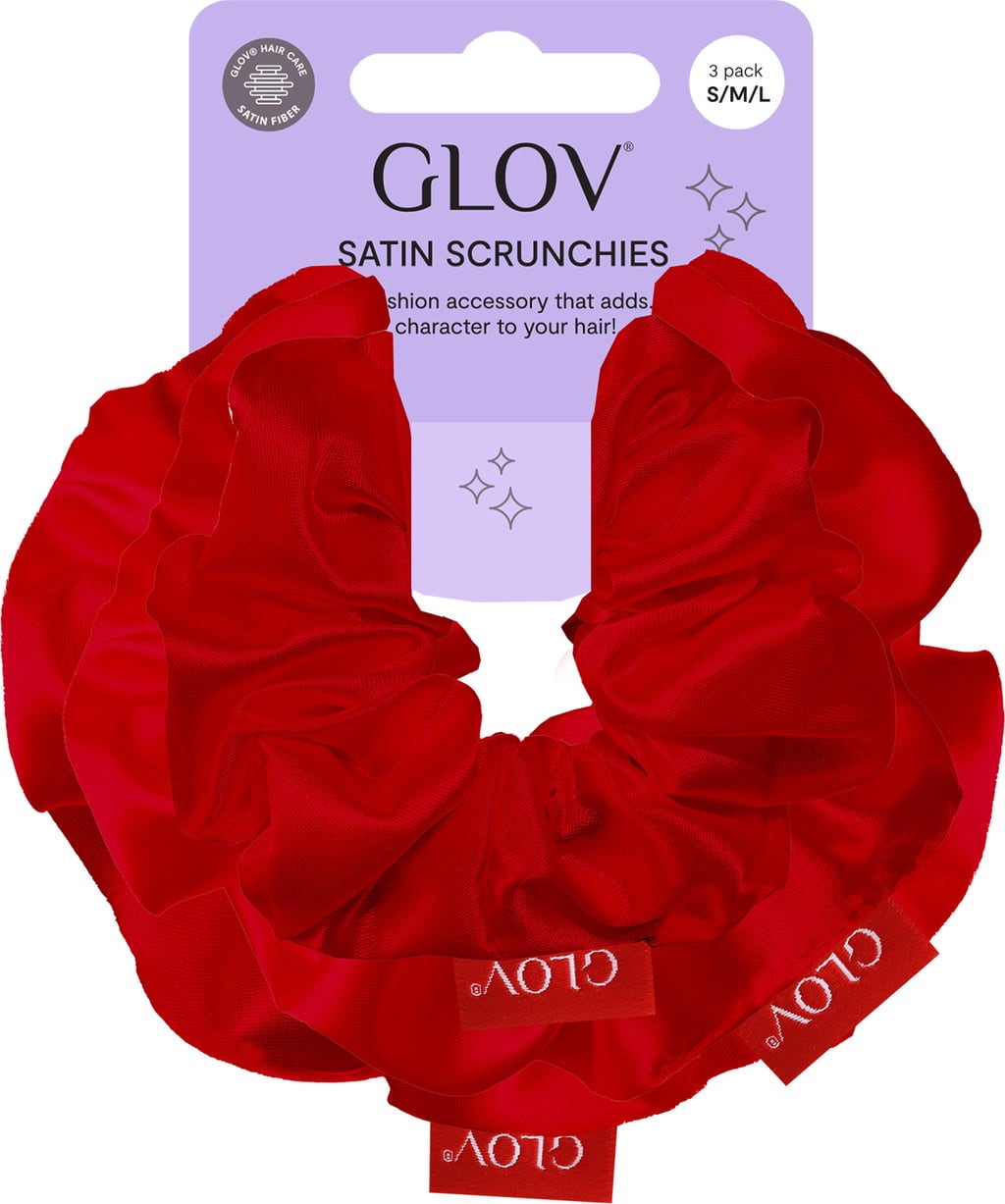 GLOV Scrunchies 3 Pack S/M/L - Red