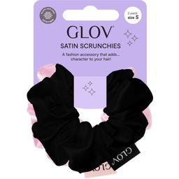 GLOV Scrunchies 2 Pack S - Pink/Black