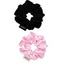GLOV Scrunchies 2 Pack S - Pink/Black
