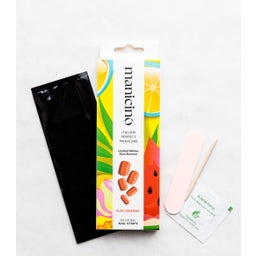 Manicino UV Gel Nail Strips - Clay Orange